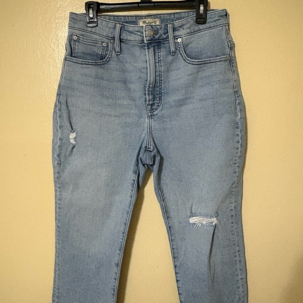 Madewell Women's High Rise Jeans in Light Blue